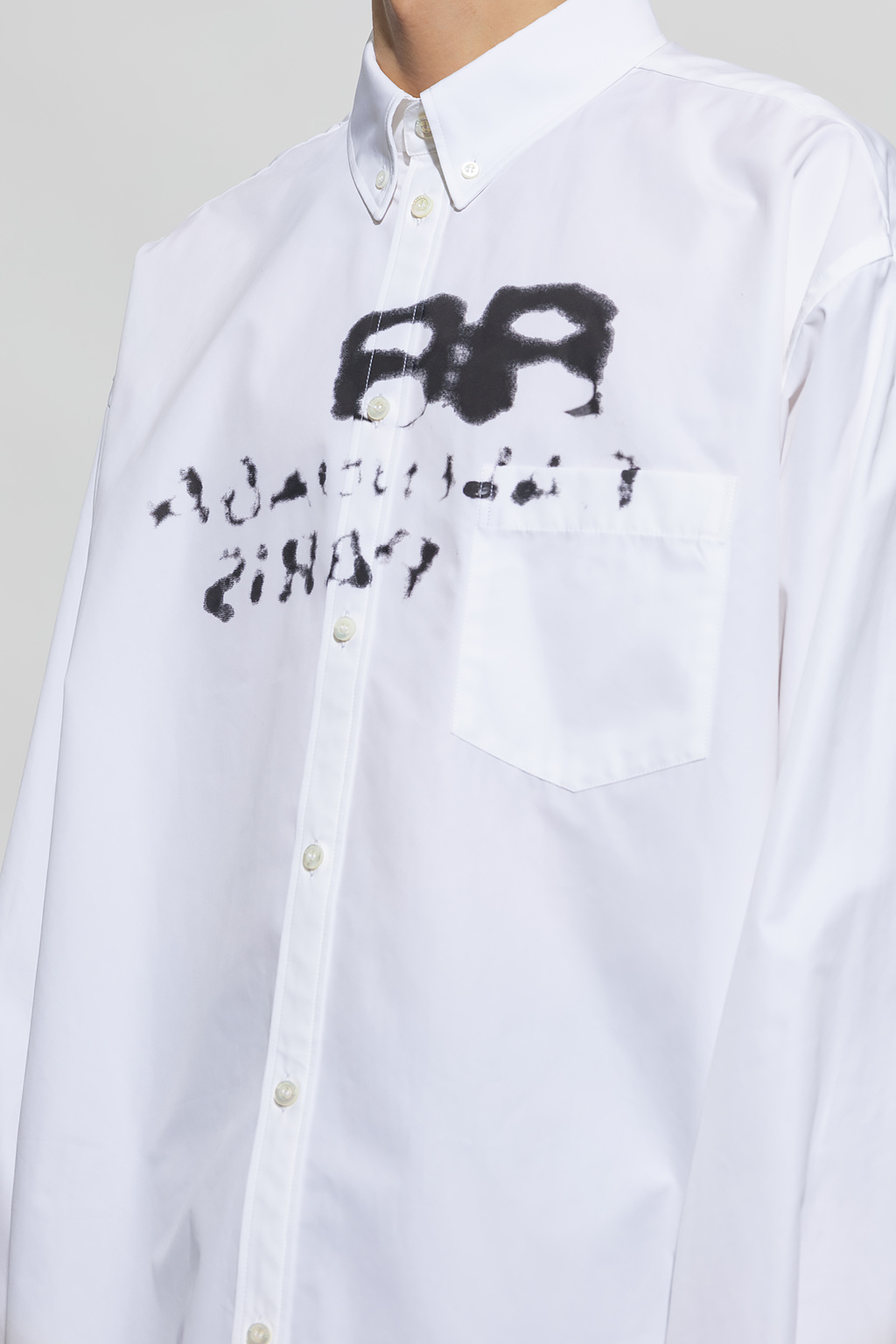 Balenciaga sales receipt shirt